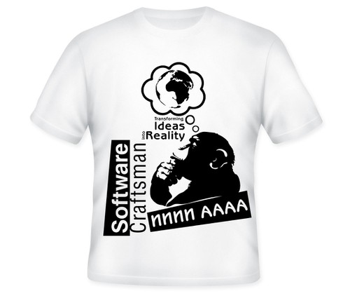 Internet t-shirt with the title 'New t-shirt design wanted for Legal Monkeys'