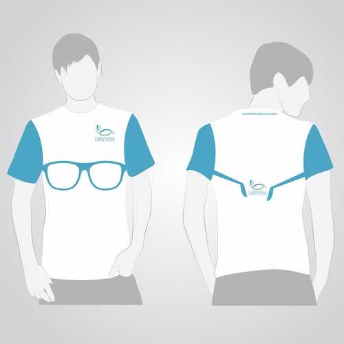 Optical design with the title 'Thisrt for Carolina Family Vision'