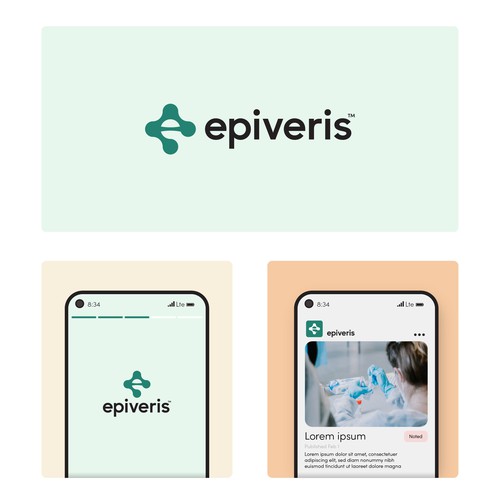 Medic logo with the title 'epiveris logo'