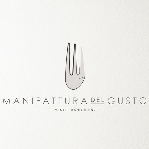 Manufacturing design with the title 'Logo for a catering company'