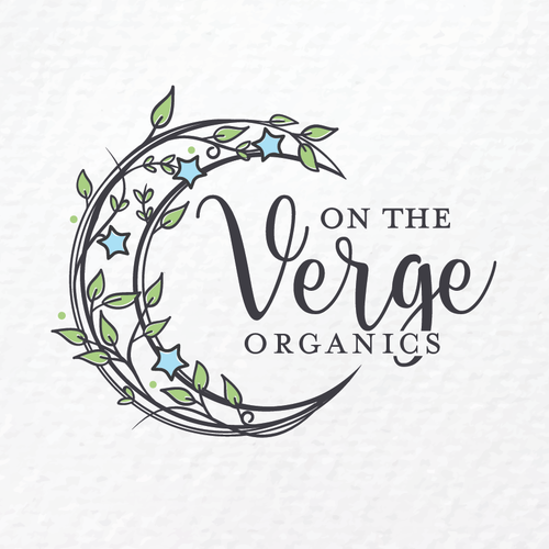 Moon design with the title 'Nature inspired logo'