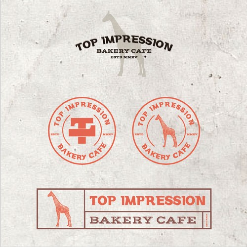 Student logo with the title 'TOP impression'