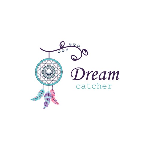 Dreamcatcher design with the title 'Eye catchy logo for golf sports'