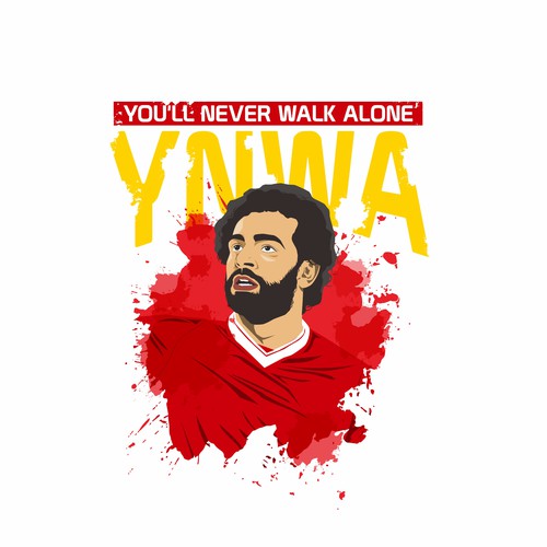 Vector art t-shirt with the title 'Eye-catching exclusive abstract football (soccer) t-shirt designs'