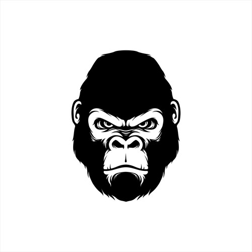 King Kong logo with the title 'gorilla logo'