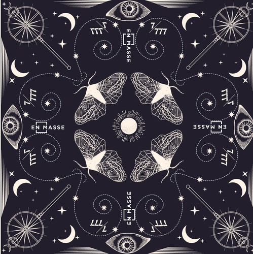 Sky artwork with the title 'Bandana Boho Design'