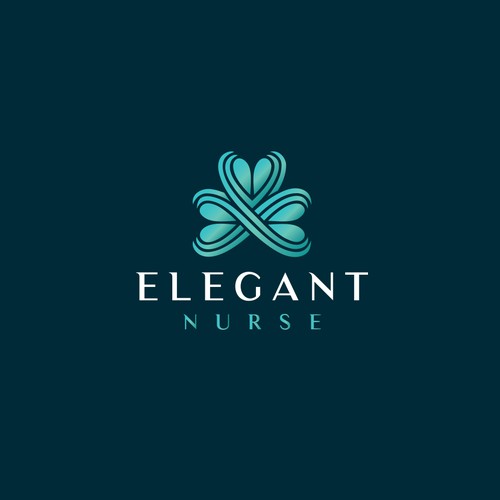 Nurse logo with the title 'Elegant logo for Elegant Nurse'