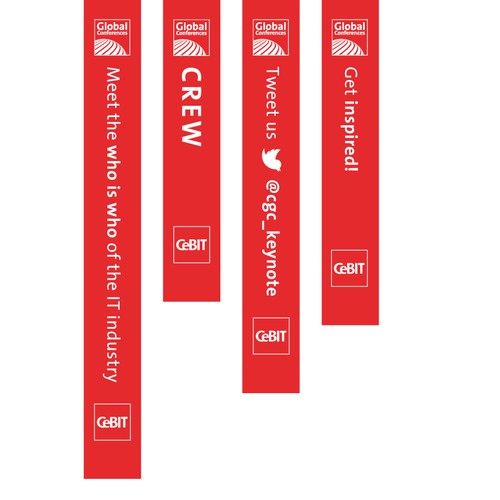 Business t-shirt with the title 'CeBIT: t-shirt design for this important event'