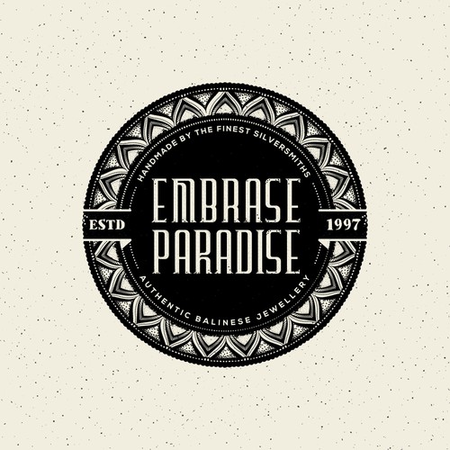 Dot design with the title 'vintage lgo'