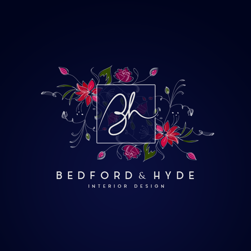 Household interior design logo with the title 'BEDFORD & HYDE'