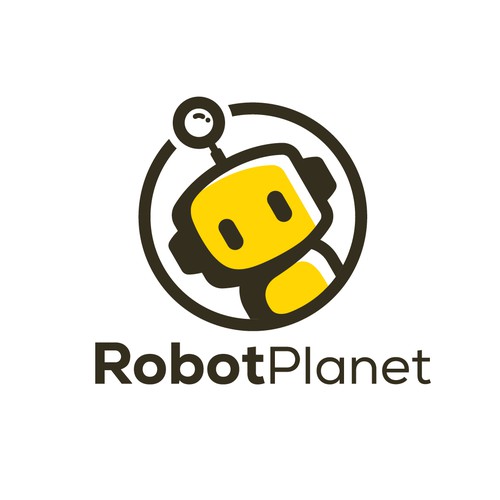 Bot logo with the title 'robot logo'