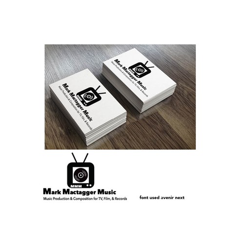 Composer logo with the title 'Mark Mactagger Music'