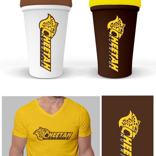 Cheetah design with the title 'Cheetah Nutrition'