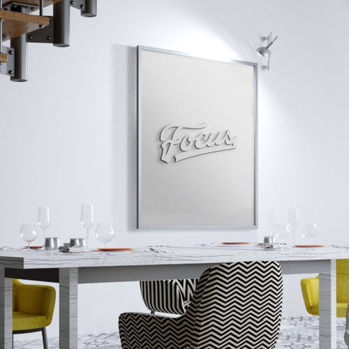 Poster logo with the title 'Poster Design'