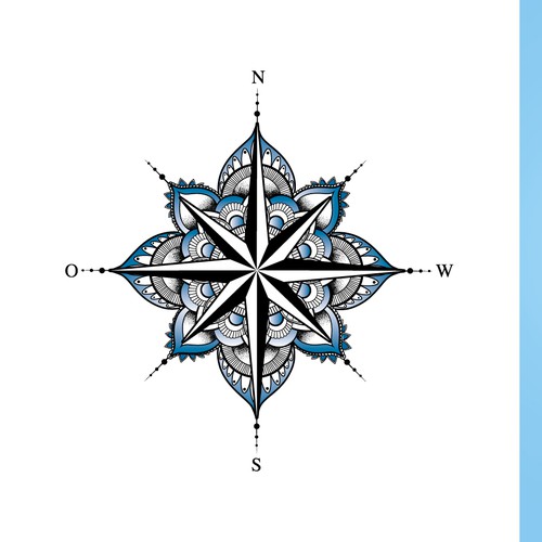 North design with the title 'Tattoo design'