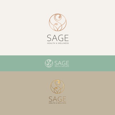 Modern and Sophisticated logo for a premier Health and Wellness Clinic