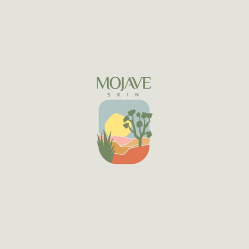 Adobe icon logo with the title 'MOJAVE SKIN'
