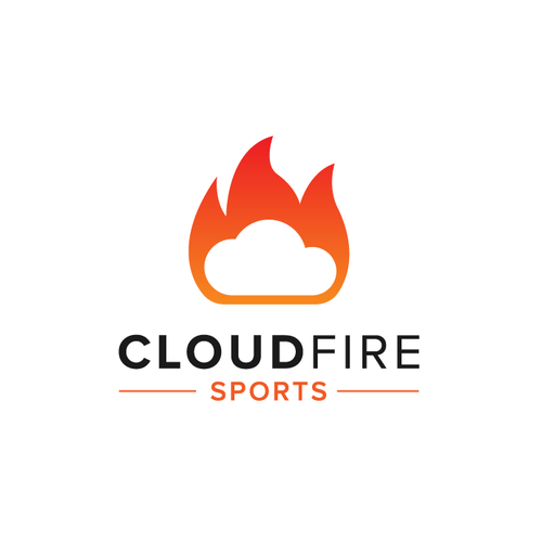Flaming logo with the title 'CloudFire '
