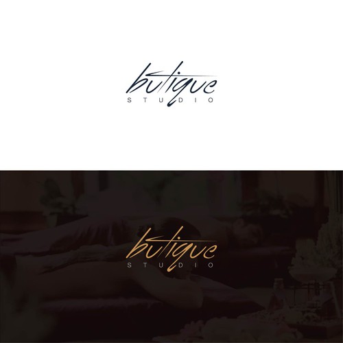 Signature design with the title 'Butique'