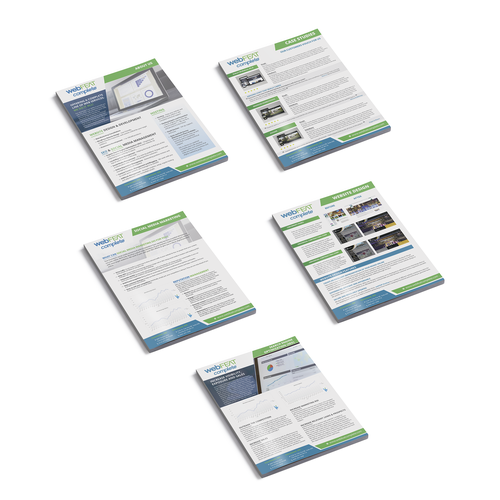 Hosting design with the title 'Inserts for Presentation Folder'