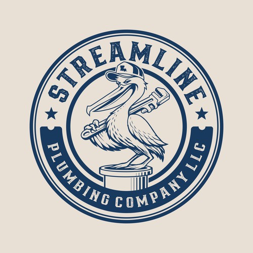 Plumbing brand with the title 'STREAMLINE Plumbing Company LLC'