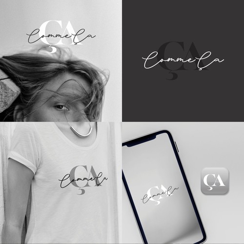 Fashion brand with the title 'Comme Ça'