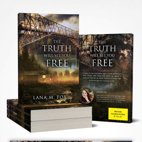 Mystery book cover with the title 'The Truth Will Set You Free'
