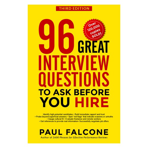 Business book cover with the title 'Book cover for the HR business book.'