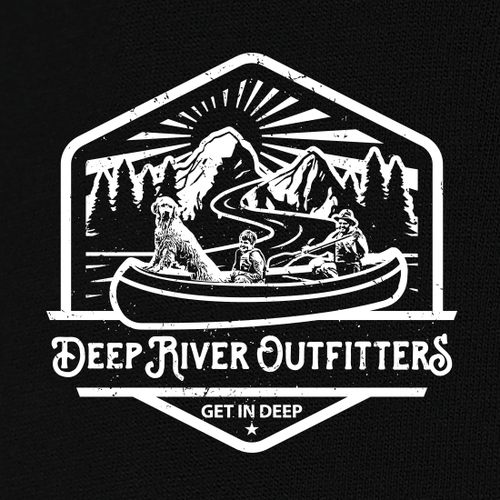 Landscaping t-shirt with the title 'Boat Dog Tee'