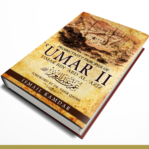 History book cover with the title 'UMAR II _ Book cover'