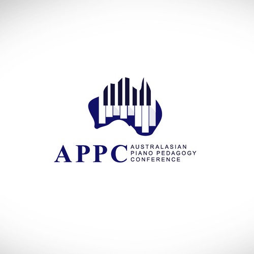 Australia flag logo with the title 'Australia Piano'