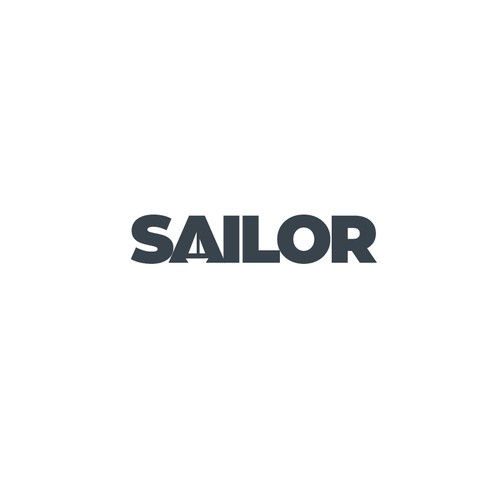 Nautical design with the title 'SAILOR - digital agancy'
