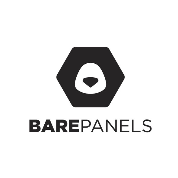 Nose logo with the title 'Bare Panels'