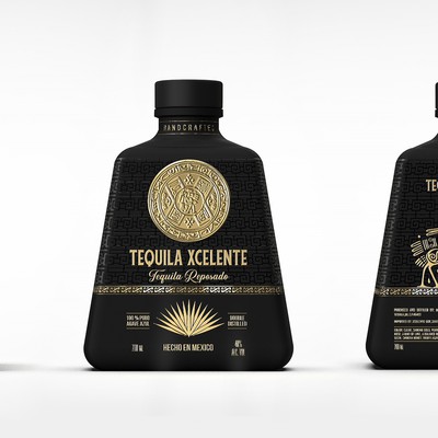 Luxurious design for our premium spirit "Tequila Xcelente"