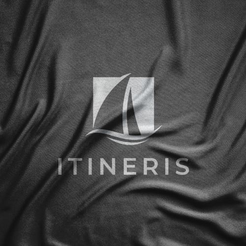 Sailboat logo with the title 'Itineris'