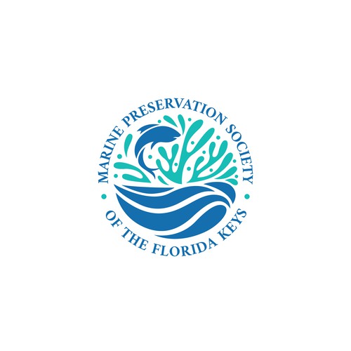Marine logo with the title 'Marine Preservation Logo'