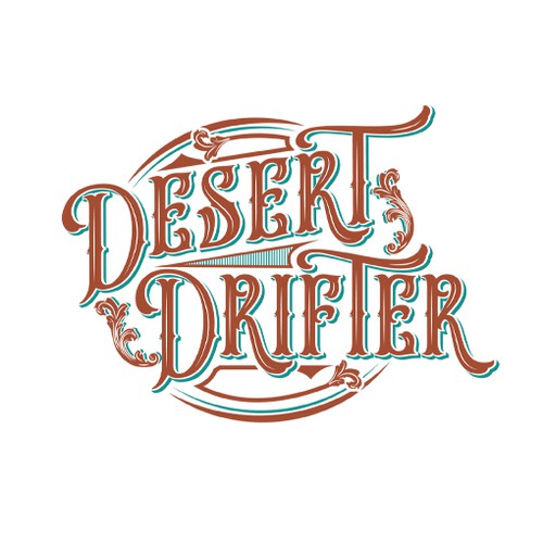 Jewelry design with the title 'Desert Drifter'