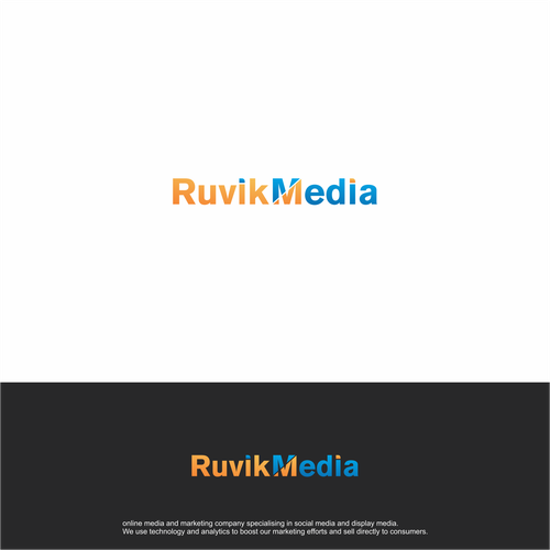 Harmony design with the title 'RUVIK MEDIA'
