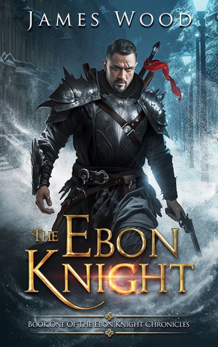 Knight design with the title 'The Ebon Knight'