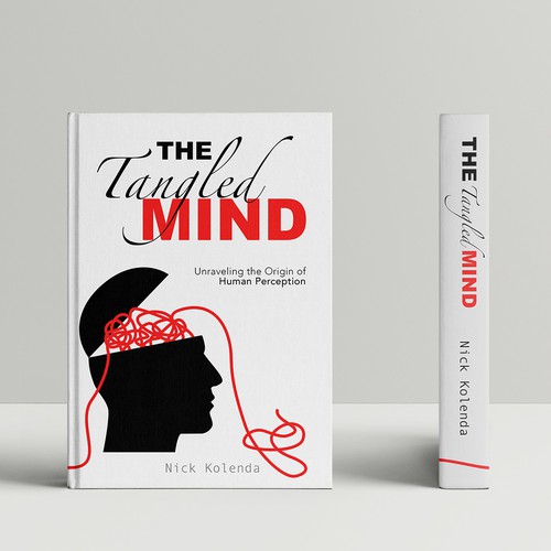 Psychology book cover with the title 'Lighthearted Academic Research Book Cover'