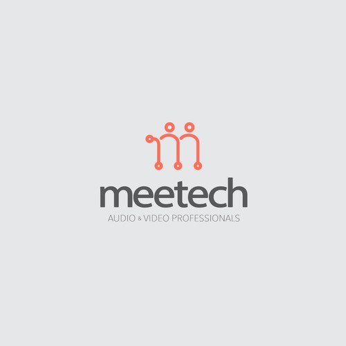 Meeting design with the title 'Meetech'