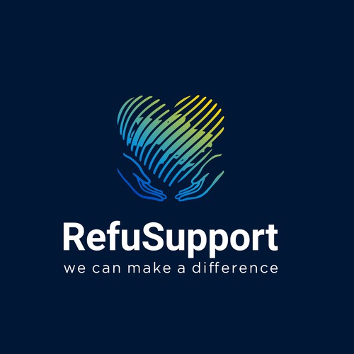 Support design with the title 'RefuSupport'