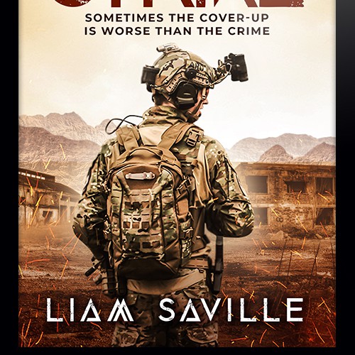 Crime book cover with the title 'Predator Strike'