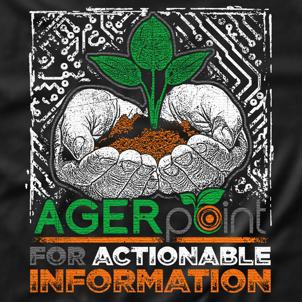 Growing design with the title 'Technological Growing 'Hands' T-shirt'