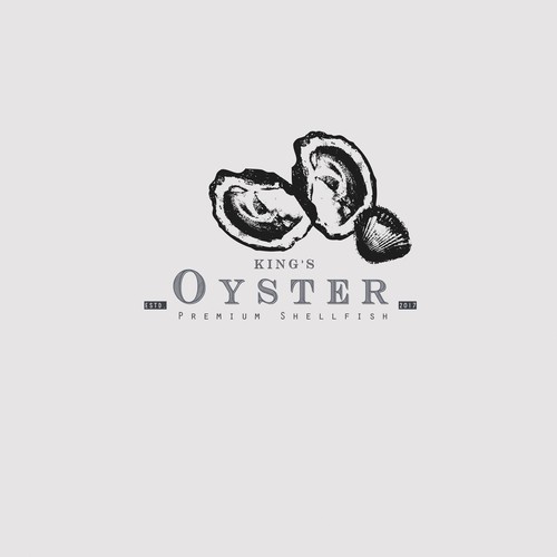 Oyster logo with the title 'Logo For "Oyster"'