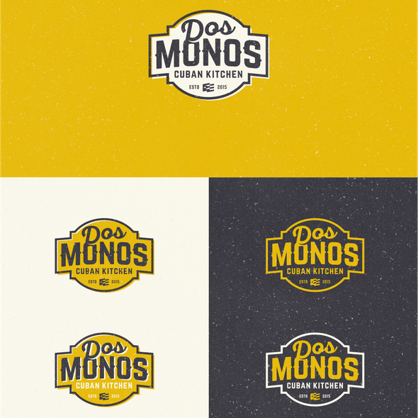 Mexican brand with the title 'Dos Monos Food Truck'