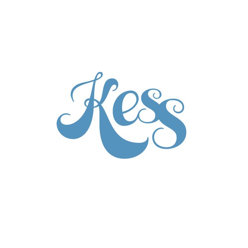 Hair care logo with the title 'Feminine, expressive Hair Salon Logo Concept'