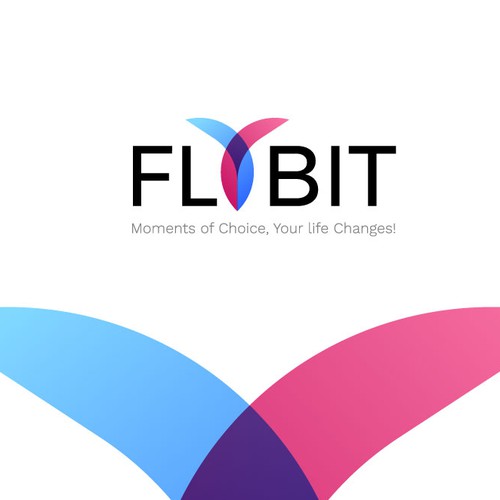 Fly brand with the title 'FLYBIT Logo Design Proposal (Unsed)'