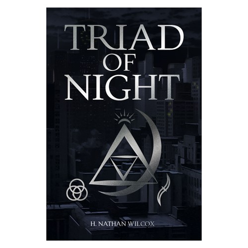 Dark fantasy book cover with the title 'Urban Fantasy. Ebook Cover'