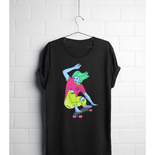 Skateboarding T-Shirts